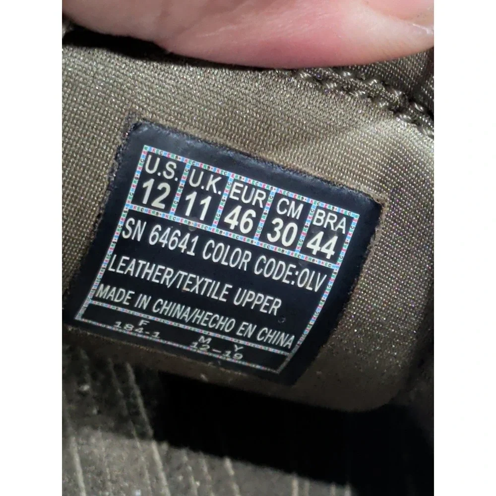 Skechers Men's  12 Garver Selmo 64641 Olive Green  Fisherman Sandals Memory Foam